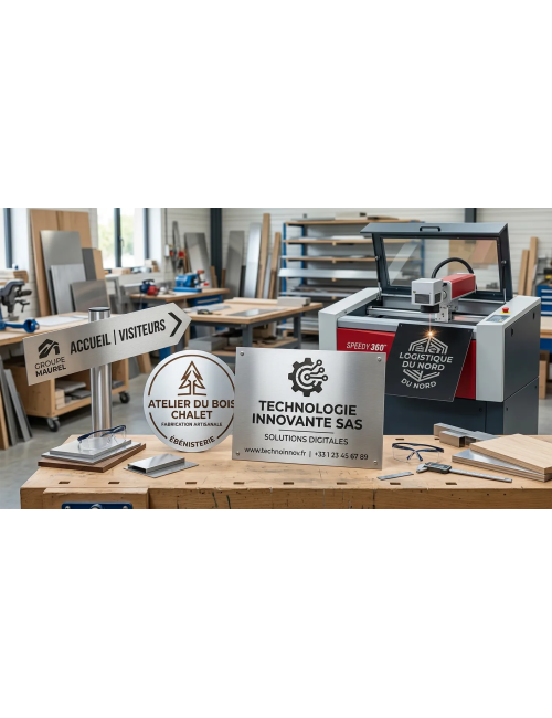 Découpe et gravure laser panneau