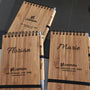Carnet en bambou avec stylo